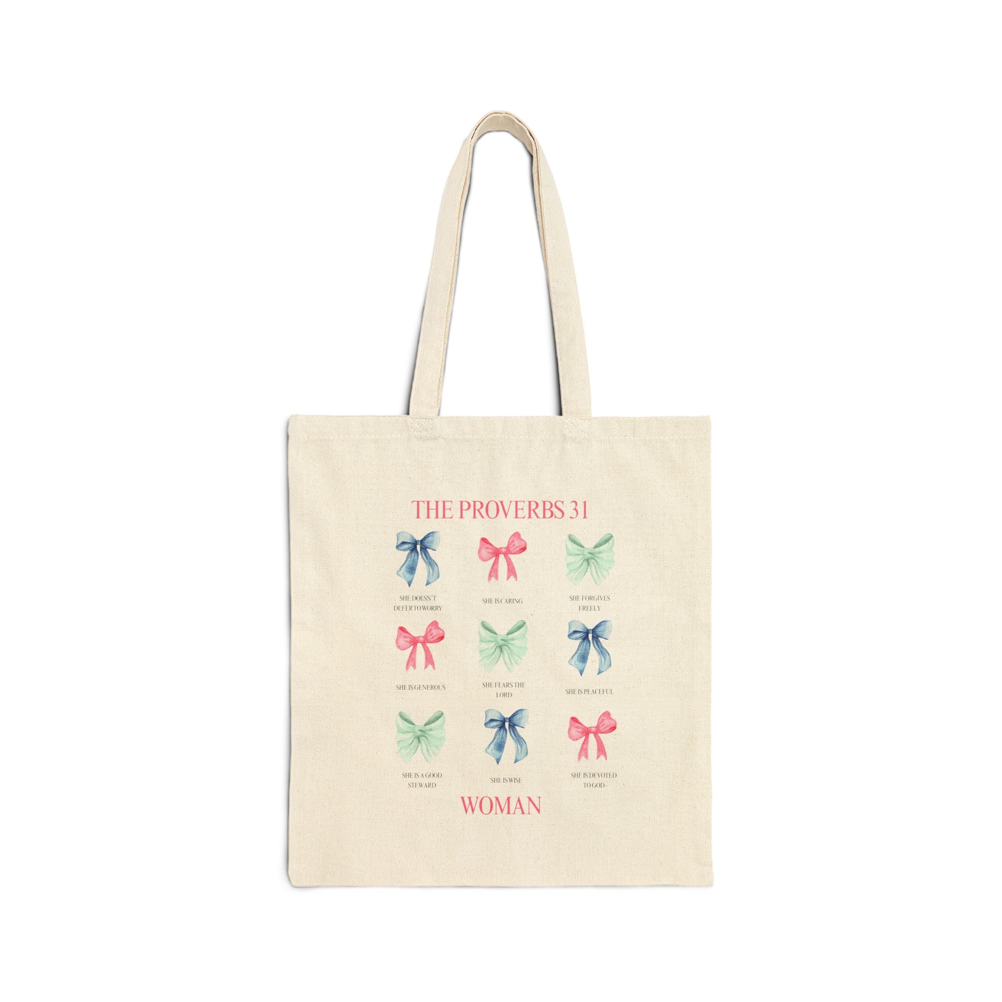 The Proverbs 31 Woman Tote Bag