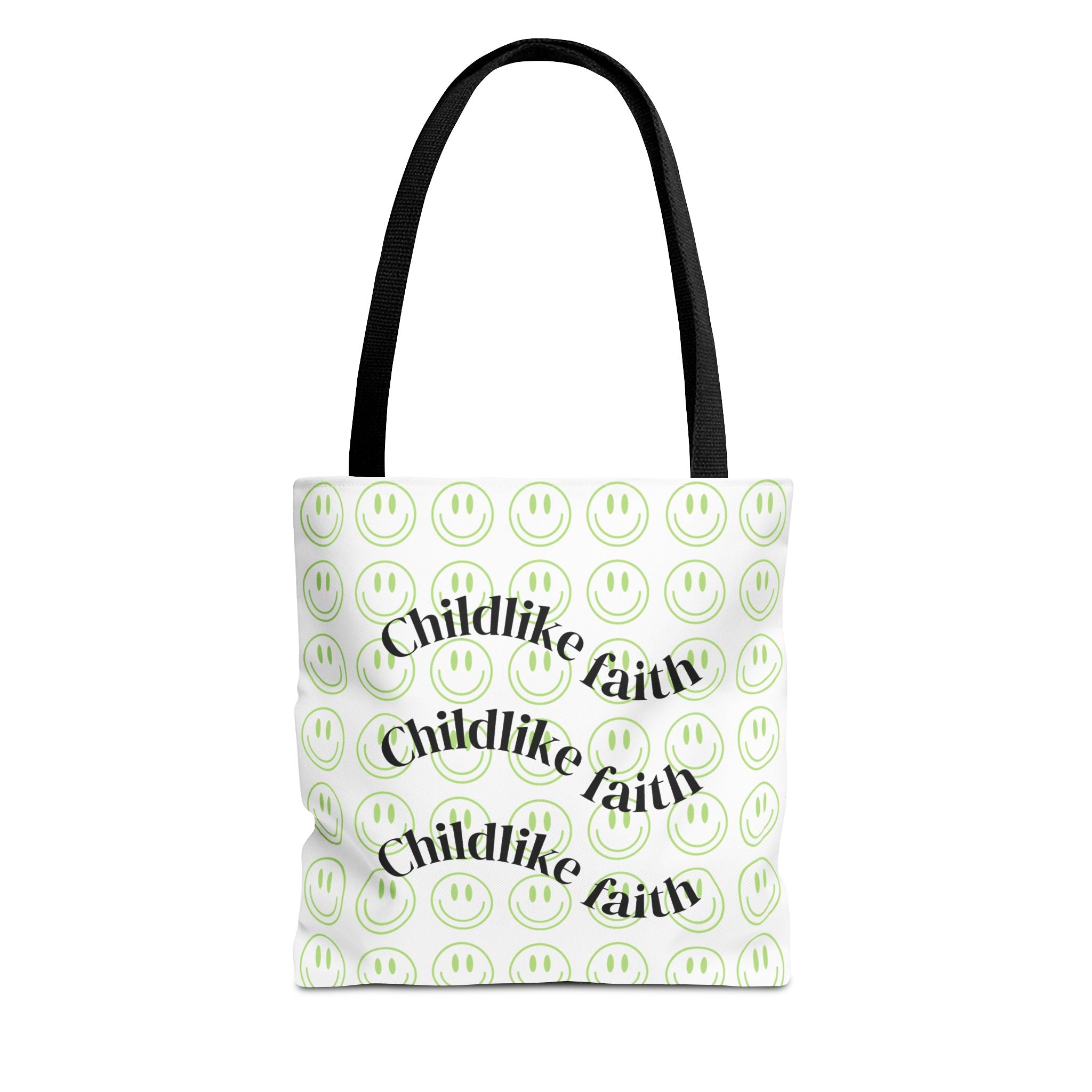 Childlike Faith Tote Bag