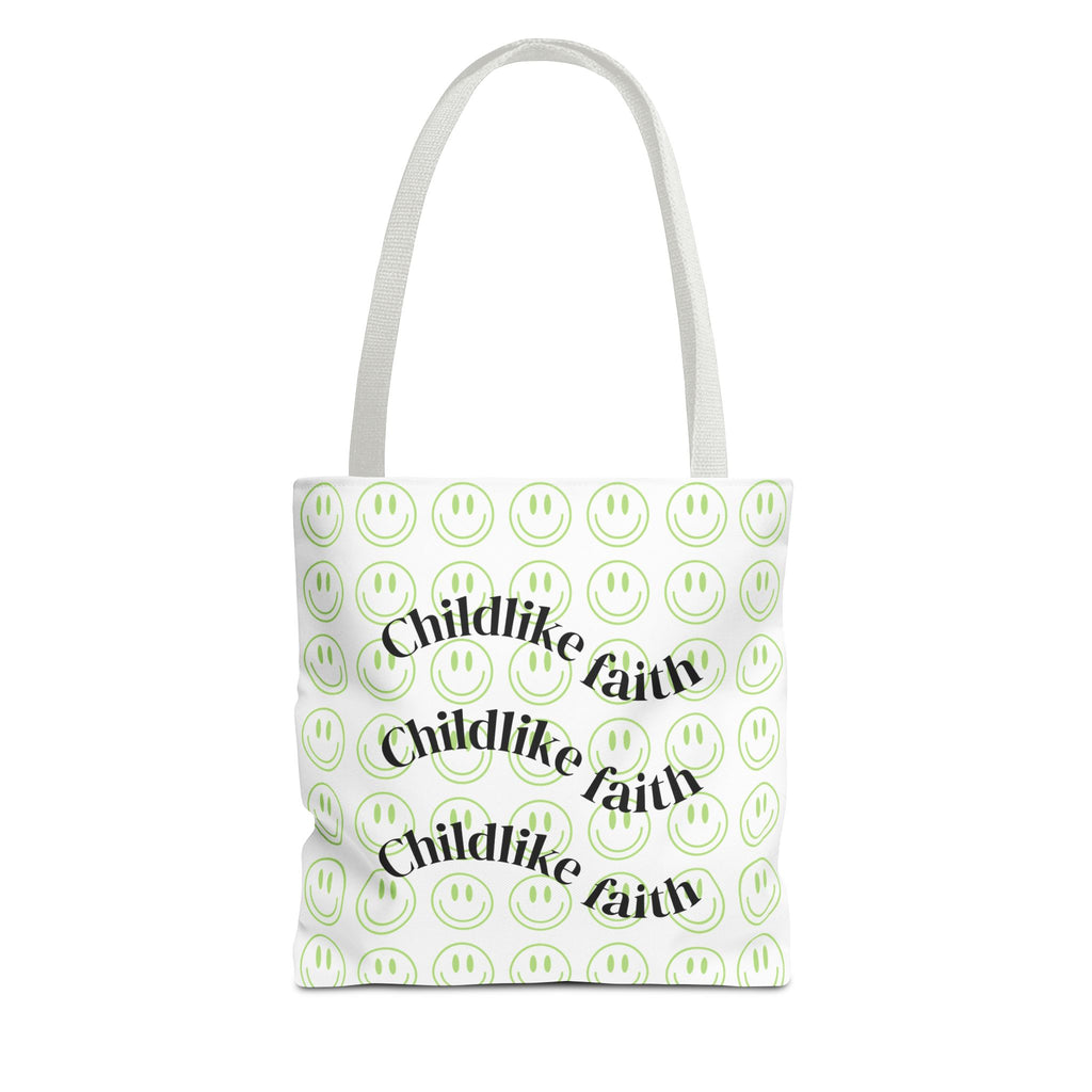 Childlike Faith Tote Bag